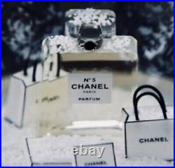 New with Box CHANEL No. 5 Holiday Snow Globe authentic