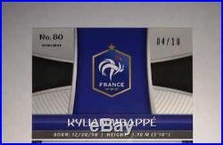 Panini Prizm World Cup Soccer Russia 2018 Kylian Mbappe GOLD France 04/10 Rare