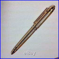 Panthere De Cartier 1990 Gold Plated Made In France Pen