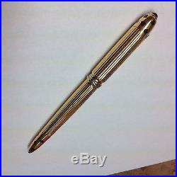 Panthere De Cartier 1990 Gold Plated Made In France Pen