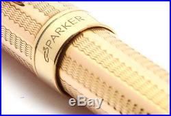 Parker Sonnet Pink Gold BallPoint Pen Rare Vintage Stock Made In France New