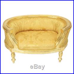 Pet France Baroque Style Dog / Cat Beds Gold / Gold #f6mb60