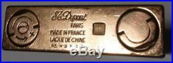 ST Dupont Gatsby Lighter Laque de Chine Gold Plated Trim