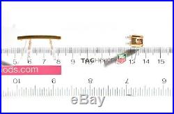 TAG Heuer L-TYPE Rx Prescription Eyeglasses Gold Brown Calfskin 0152 003