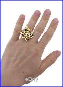 Van Cleef & Arpels Frivole Diamond Gold Ring