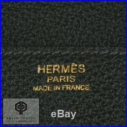 Vert Fonce Birkin 30cm Hermes Forest Green Togo Leather Bag Gold Ghw