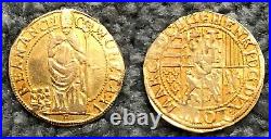 Very rare Gold Coin, France, duchy of Lorraine, Henry II (1608-1624)
