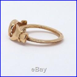 Victorian 18k Gold Claddagh Fede Gimmel Secret Heart Hands Wedding Band Ring