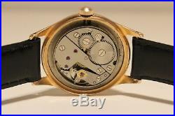 Vintage Rare Nice Collectible Pointer Date Gold Plated France Men's Watch Trib