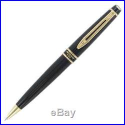 Waterman Expert II Black & Gold Ballpoint Pen New In Box Made In France